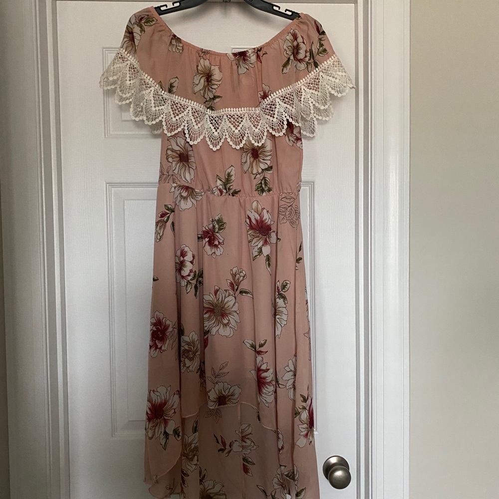 Pink dress